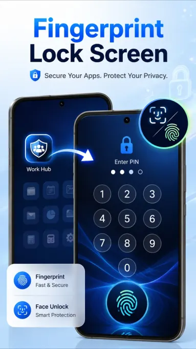 Fingerprint Lock Screen screenshot 1
