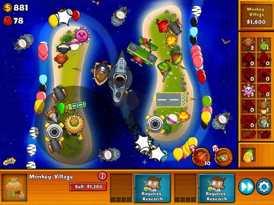 Bloons Monkey City screenshot 7