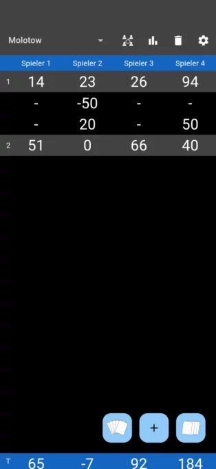 Jass board screenshot 4