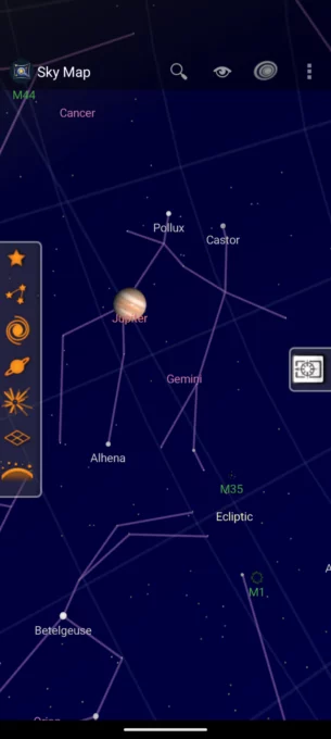 Sky Map screenshot 2