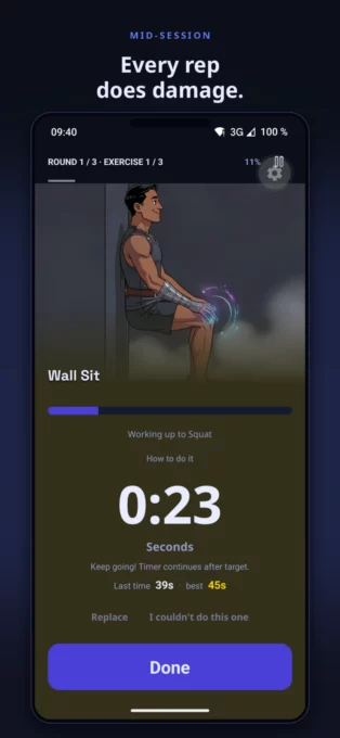 Bati: Fitness RPG screenshot 5