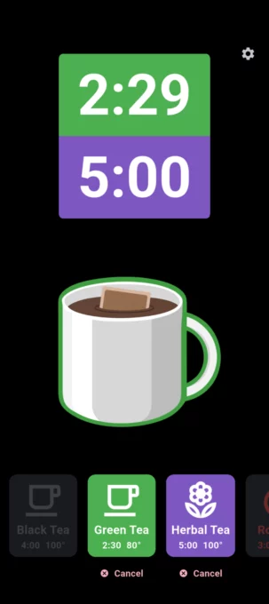 Cuppa - Tea Timer screenshot 4