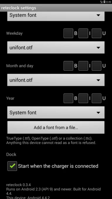 ReteClock screenshot 8