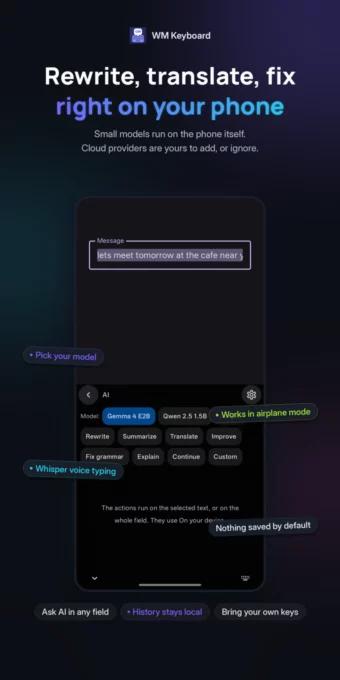 WM Keyboard screenshot 4