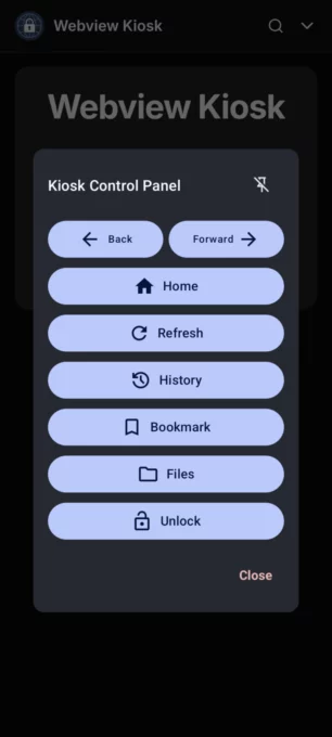 Webview Kiosk screenshot 3