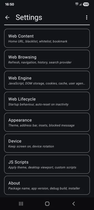 Webview Kiosk screenshot 6