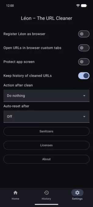 Léon – The URL Cleaner screenshot 6