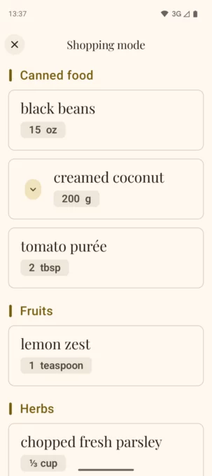 kitshn (for Tandoor) screenshot 6