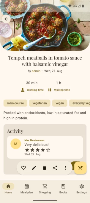 kitshn (for Tandoor) screenshot 2