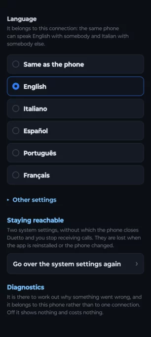 Duetto screenshot 6