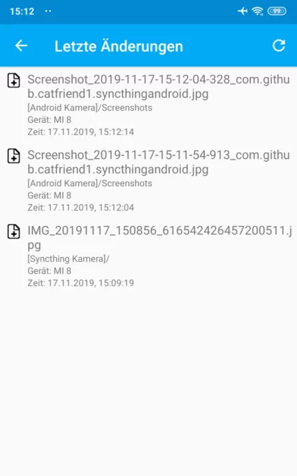 Syncthing-Fork screenshot 7