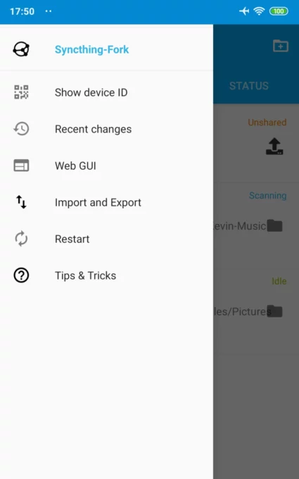Syncthing-Fork screenshot 5