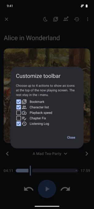 VoicePlus – Audiobook Player screenshot 8