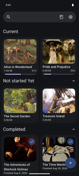 VoicePlus – Audiobook Player screenshot 2