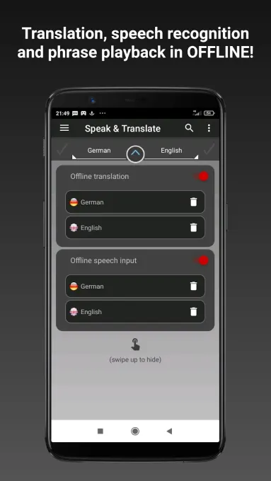Offline translator S&T screenshot 2