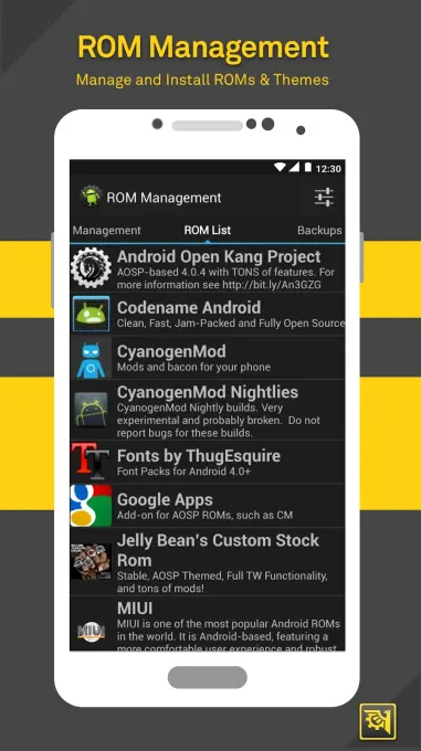 ROM Toolbox Pro screenshot 1