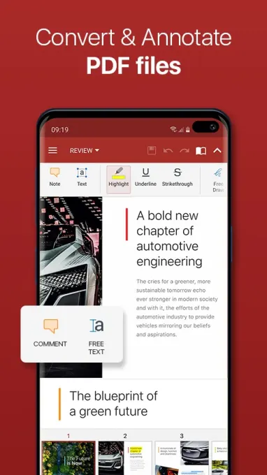 OfficeSuite Pro + PDF screenshot 4