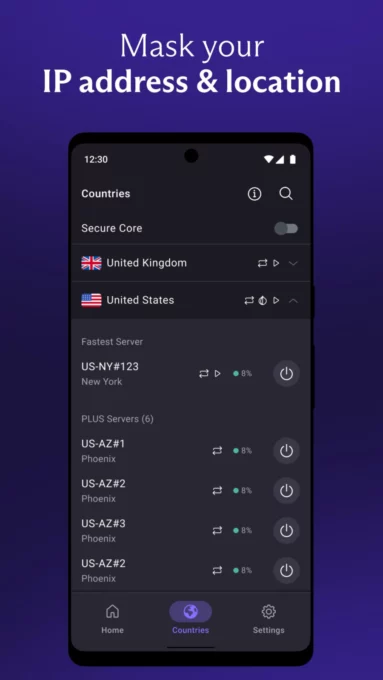 Proton VPN - Secure and Free VPN screenshot 7