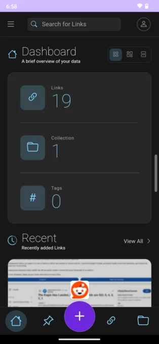 LinkDroid for Linkwarden screenshot 2
