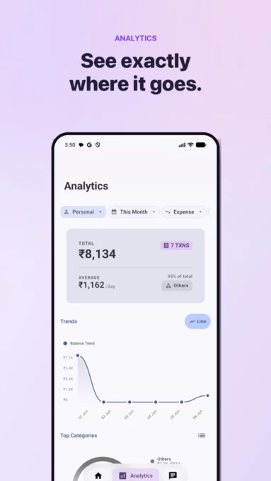 PennyWise: SMS Expense Tracker screenshot 3