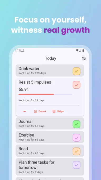 Table Habit screenshot 6
