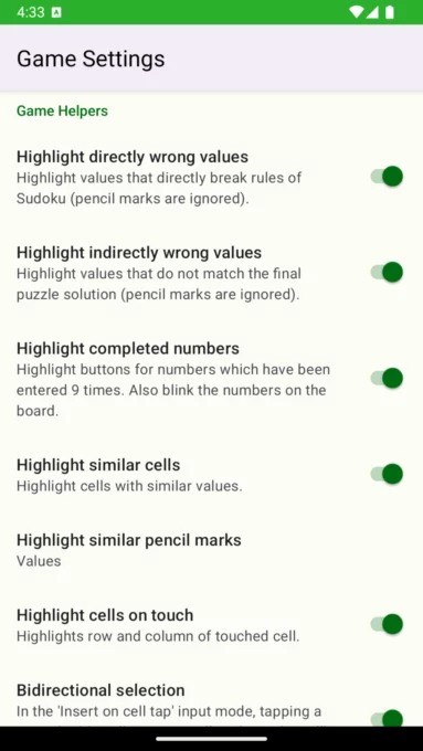 Open Sudoku screenshot 6