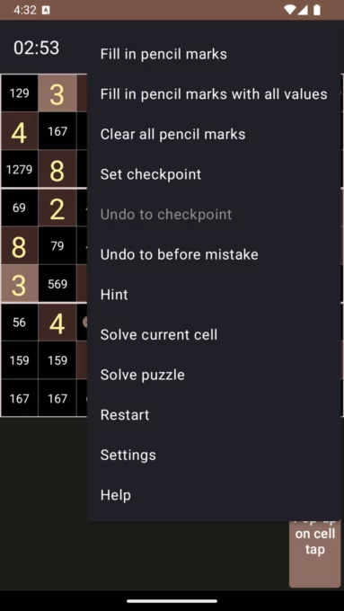 Open Sudoku screenshot 5