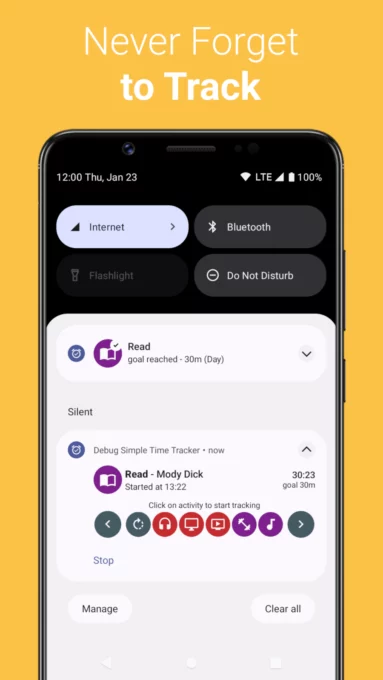 Simple Time Tracker screenshot 6