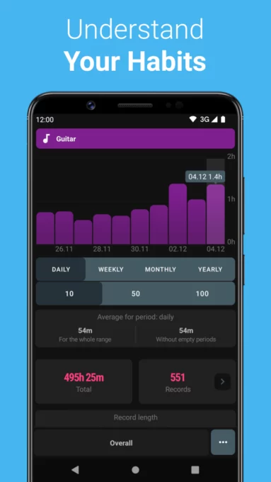 Simple Time Tracker screenshot 4