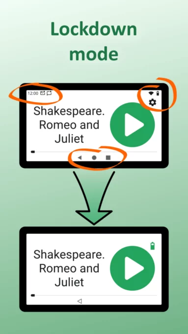 Homer Audio Player for Seniors screenshot 4