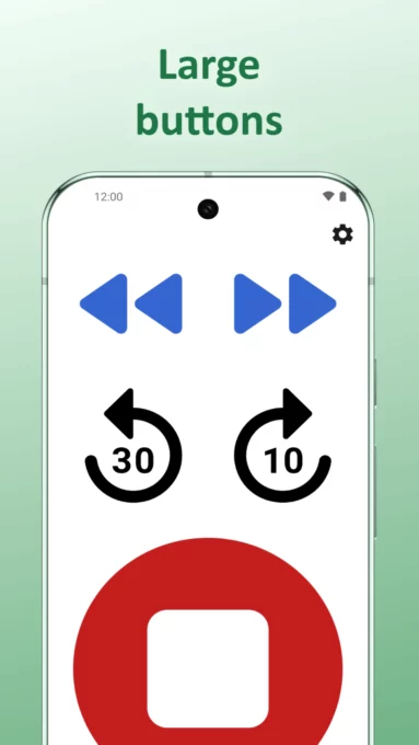 Homer Audio Player for Seniors screenshot 3