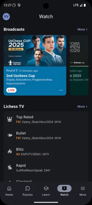 Lichess screenshot 3