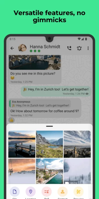 Threema Libre screenshot 2