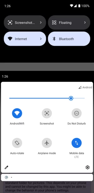 Screenshot Tile (NoRoot) screenshot 1