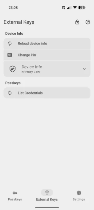 Open Passkey Authenticator screenshot 2