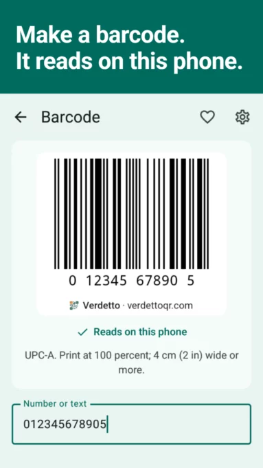 Verdetto: QR & Barcode Scanner screenshot 5