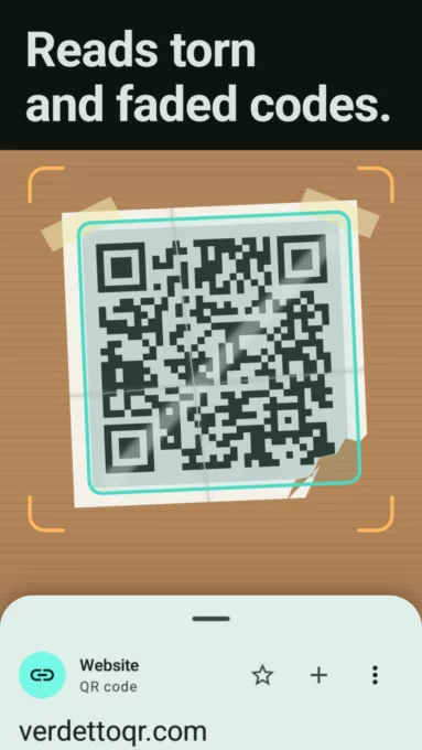 Verdetto: QR & Barcode Scanner screenshot 3