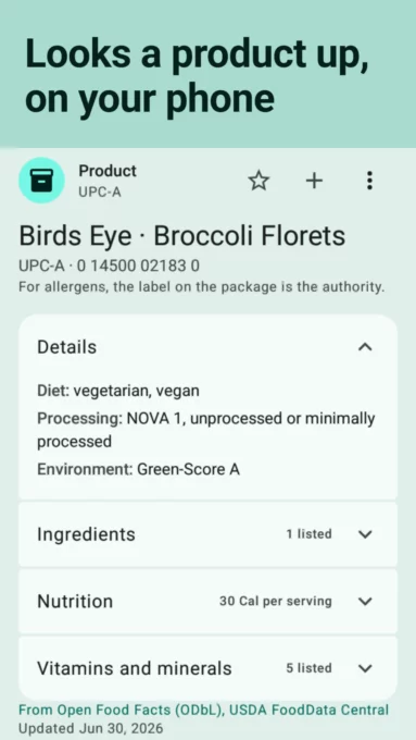Verdetto: QR & Barcode Scanner screenshot 7