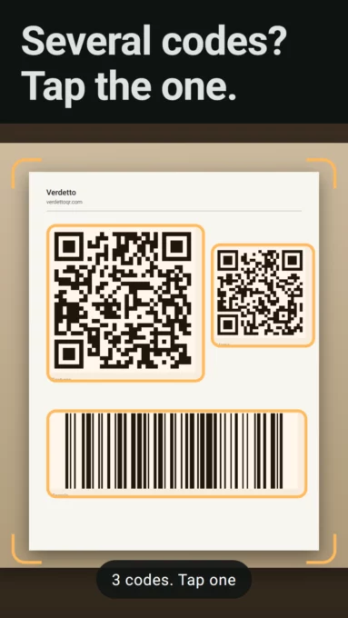 Verdetto: QR & Barcode Scanner screenshot 6