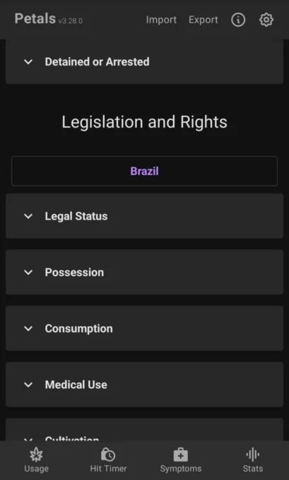 Petals: Cannabis Use Tracker screenshot 8