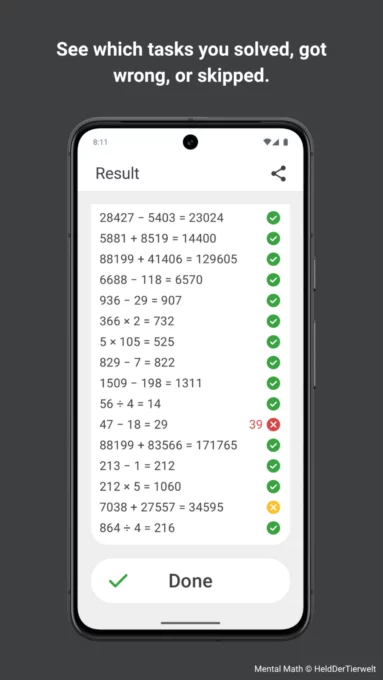 Mental Math screenshot 6