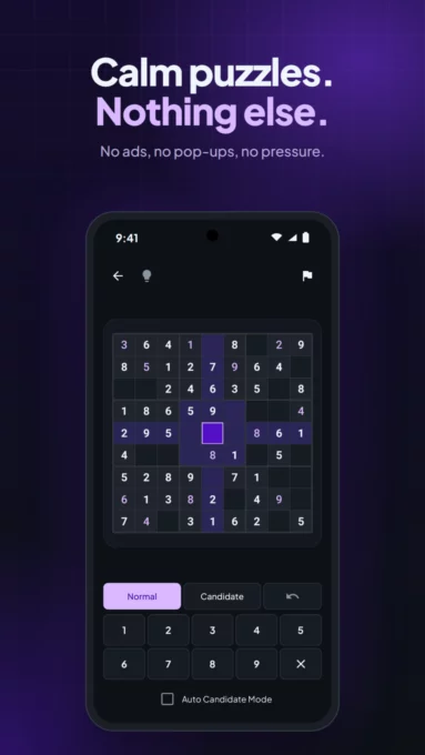 Quiet Grid: Logic Puzzles screenshot 3