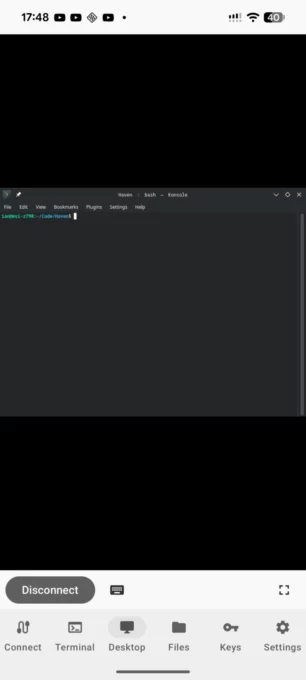 Haven SSH Client screenshot 8