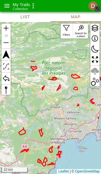 Trailence screenshot 1