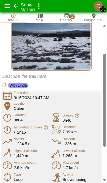 Trailence screenshot 3