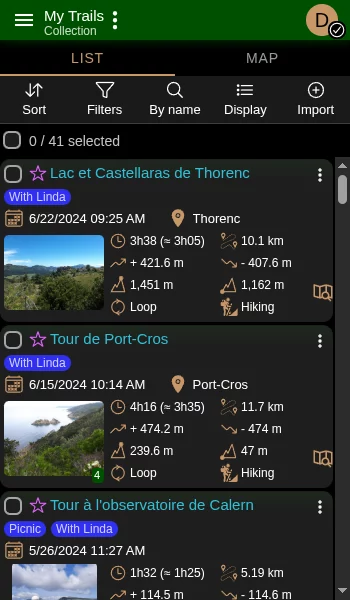 Trailence screenshot 2
