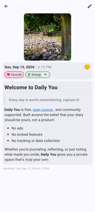 Daily You screenshot 4