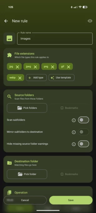 FilePipe: Auto Files Organizer screenshot 4