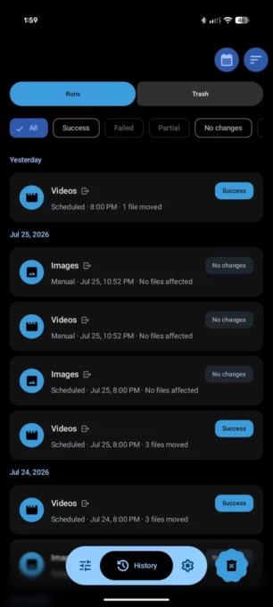 FilePipe: Auto Files Organizer screenshot 6
