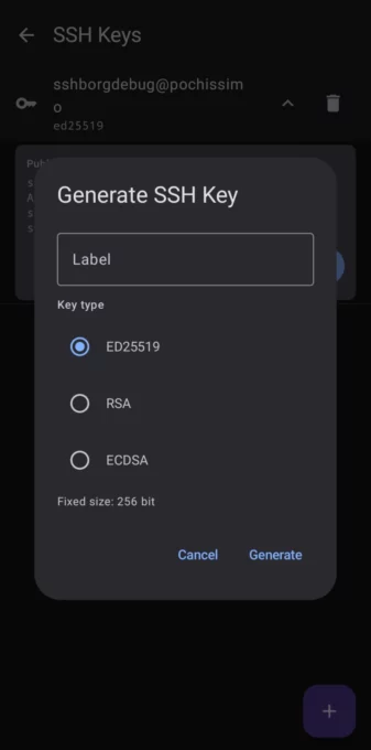 SSHBorg screenshot 4
